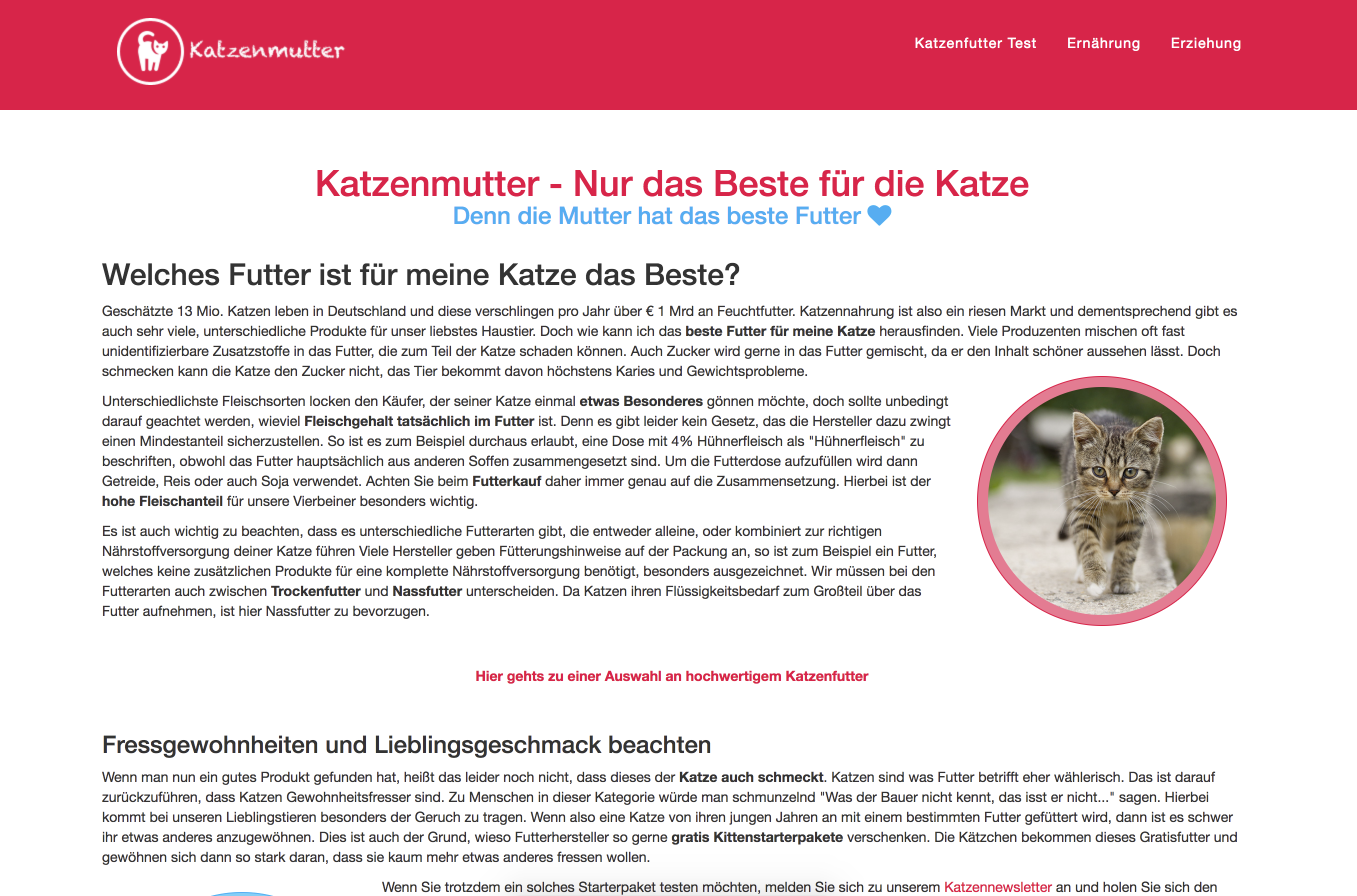 katzenmutter.com